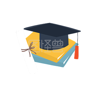 学士帽素材图片 免费学士帽png元素大全 图怪兽