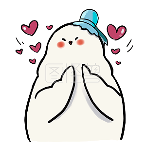 图怪兽原创元素八一建军节白鸽拟人可爱卡通表情包