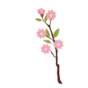 花水彩素材图片 免费花水彩png元素大全 图怪兽