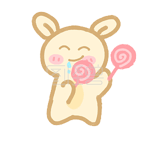 图怪兽原创元素       黄色    卡通     老鼠      吃糖     表情包