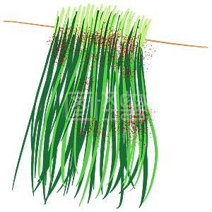 扁平矢量   电商   海报   美食 夏日美食  烧烤    烤韭菜