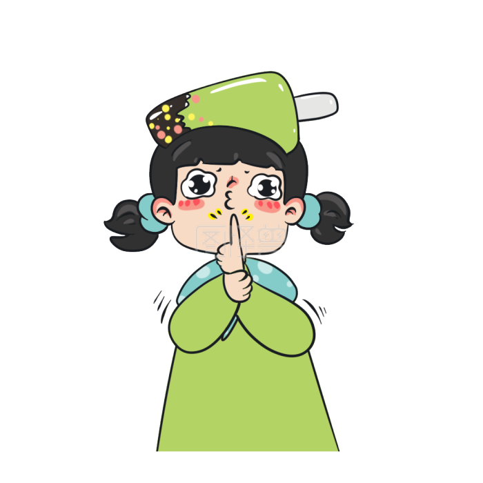 图怪兽原创元素再一次就一次卡通表情包-背景素材图片-图怪兽