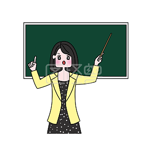 老师讲课素材图片 免费老师讲课png元素大全 图怪兽