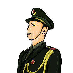 海报 商业 宣传 促销 活动 传媒 背景 节日 建军节 军人 帅气 敬礼