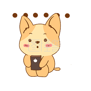 图怪兽原创元素七夕情人节单身狗在线等消息卡通表情包