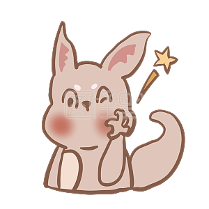 图怪兽原创元素可爱动物松鼠卡通表情包ok好的收到