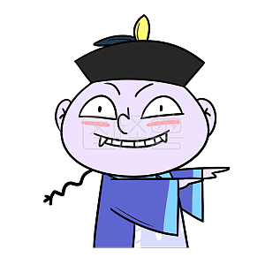 图怪兽原创元素 卡通 中元节 鬼节 僵尸 表情包