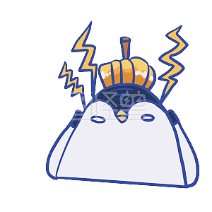 图怪兽原创元素秋季南瓜小企鹅可爱卡通表情包受打击