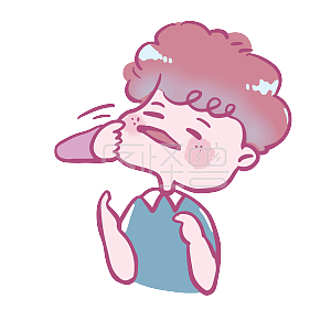 图怪兽原创元素q萌卡通小男孩表情包被捏脸