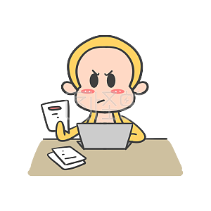 卡通工作素材图片 免费卡通工作png元素大全 图怪兽