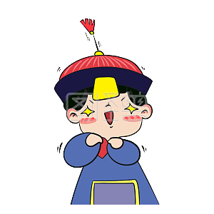 图怪兽原创元素两眼放光卡通表情包