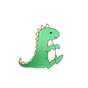 图怪兽原创元素卡通小恐龙
