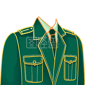 电商   海报     复古    衣服    服装     建军节     军人    军装