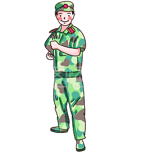 图怪兽迷彩服长裤背景素材图片 图怪兽