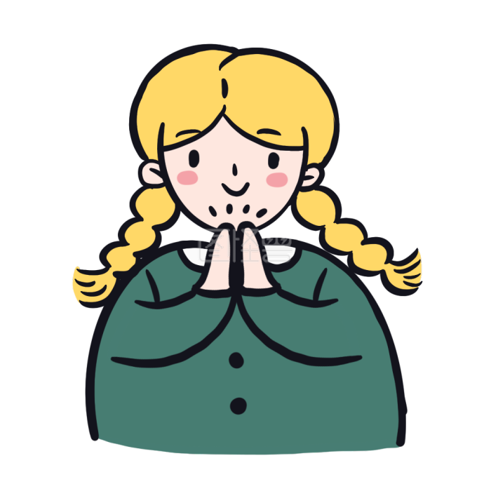 图怪兽原创元素卡通可爱金发小女孩表情包拍手鼓掌祈福背景素材图片 图怪兽 图怪兽原创元素卡通可爱金发小女孩表情包拍手鼓掌祈福背景素材图片 图怪兽