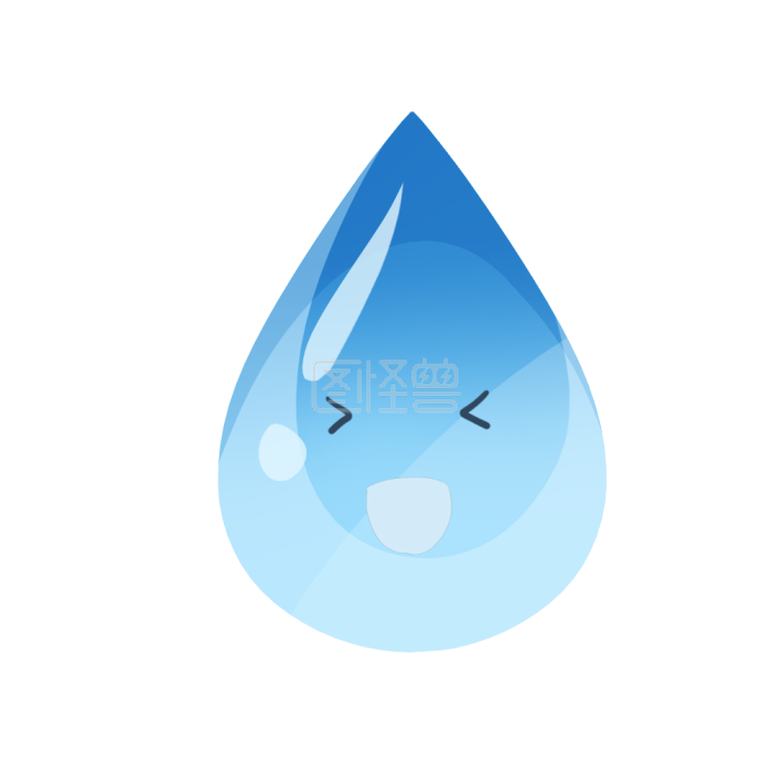 图怪兽水珠水滴背景素材图片 图怪兽
