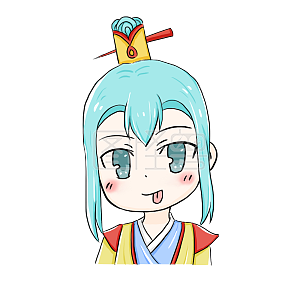 图怪兽原创元素卡通表情包男孩可爱小少爷