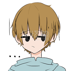 图怪兽原创元素卡通表情包男孩尴尬无语