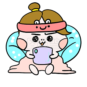图怪兽原创元素黑色星期五购物宅女棒表情包插画元素