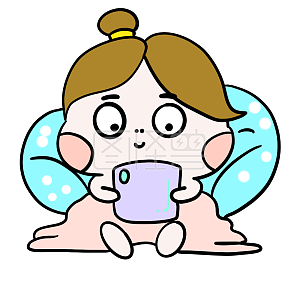 图怪兽原创元素黑色星期五购物宅女坐等表情包插画元素