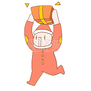 卡通风世界问候日感动表情包插画原创元素详情图怪兽原创元素手账