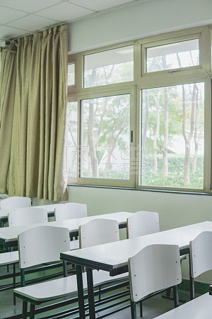 教室大学课堂校园详情图怪兽原创元素ins风建筑大学课堂校园