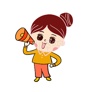 图怪兽原创元素卡通风表情包好消息通知插画元素