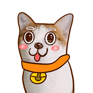 图怪兽原创元素卡通表情包萌宠猫插画元素