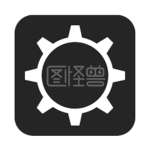 图怪兽原创元素黑白简约ppt画册办公图标元素设置