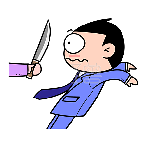 图怪兽原创元素 卡通 提升业绩才能保命 表情包