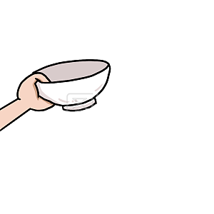 图怪兽原创元素手账插画元素表情包手碗