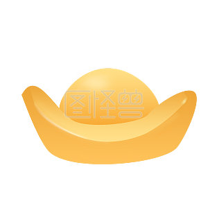 银子  扁平 钱 插画元素