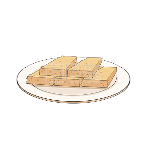 图怪兽原创元素 卡通 除夕 糍粑