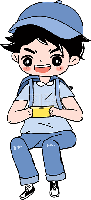 图怪兽原创元素卡通六一儿童节可爱孩童形象