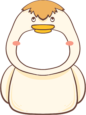 图怪兽原创元素人物情侣头像可爱