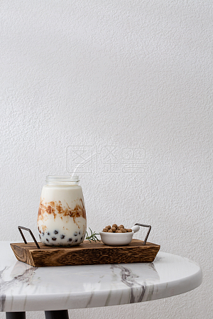 奶茶饮品背景图片-奶茶饮品素材设计-图怪兽