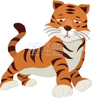 卡通老虎