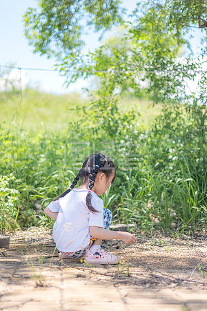 图怪兽原创摄影图童真童趣夏日清新写真
