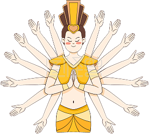 表情包插画元素详情图怪兽原创元素新媒体首图人物创意趣味双十一