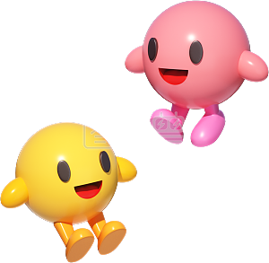 3d立体卡通笑脸表情元素