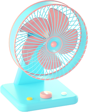 卡通风扇素材图片-免费卡通风扇png元素大全-图怪兽