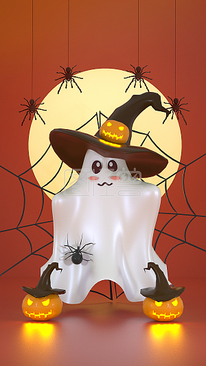 小鬼背景图片-小鬼素材设计-图怪兽