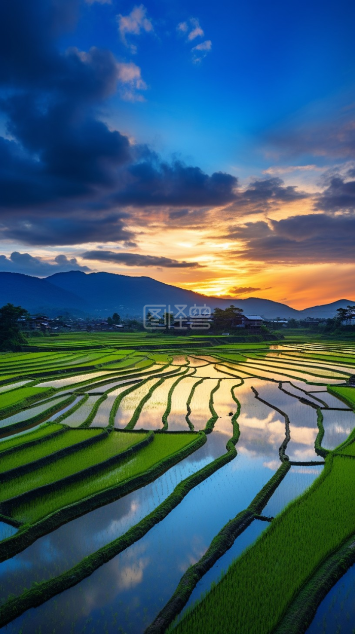 自然风景摄影-背景素材图片-图怪兽