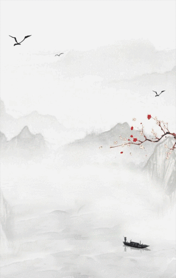 唯美古风背景图片-图怪兽