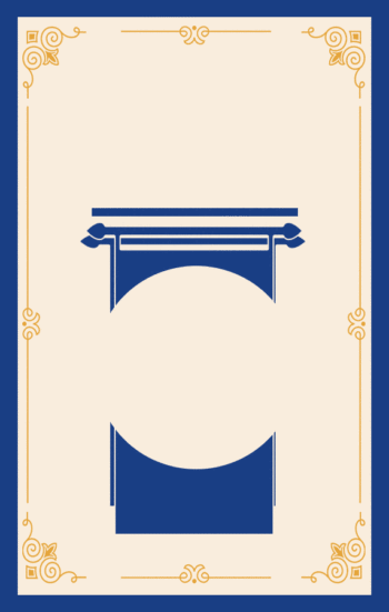 蓝色简约中国古典动态海报gif动图背景