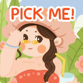 pick me为我加油吧动态表情包