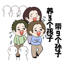 三胎三孩政策生育政策新闻动态gif表情包