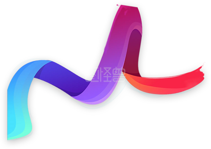 飘带-背景素材图片-图怪兽