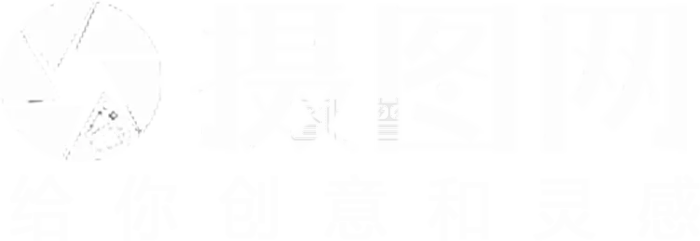 朵记LOGO-背景素材图片-图怪兽