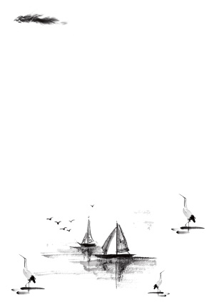 淡雅国画背景图